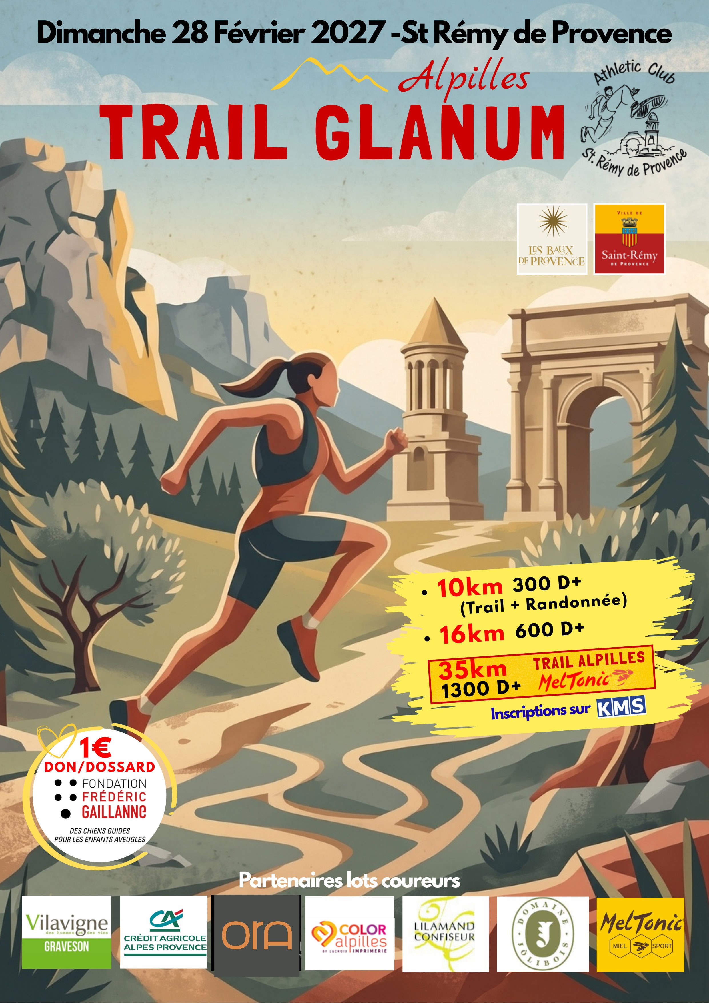 TRAIL ALPILLES GLANUM : image