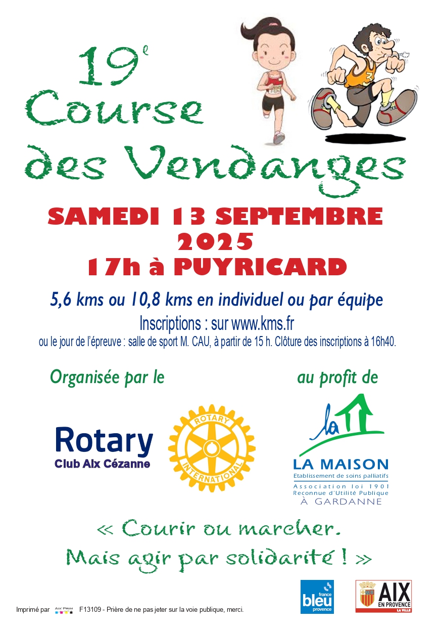 COURSE DES VENDANGES : image