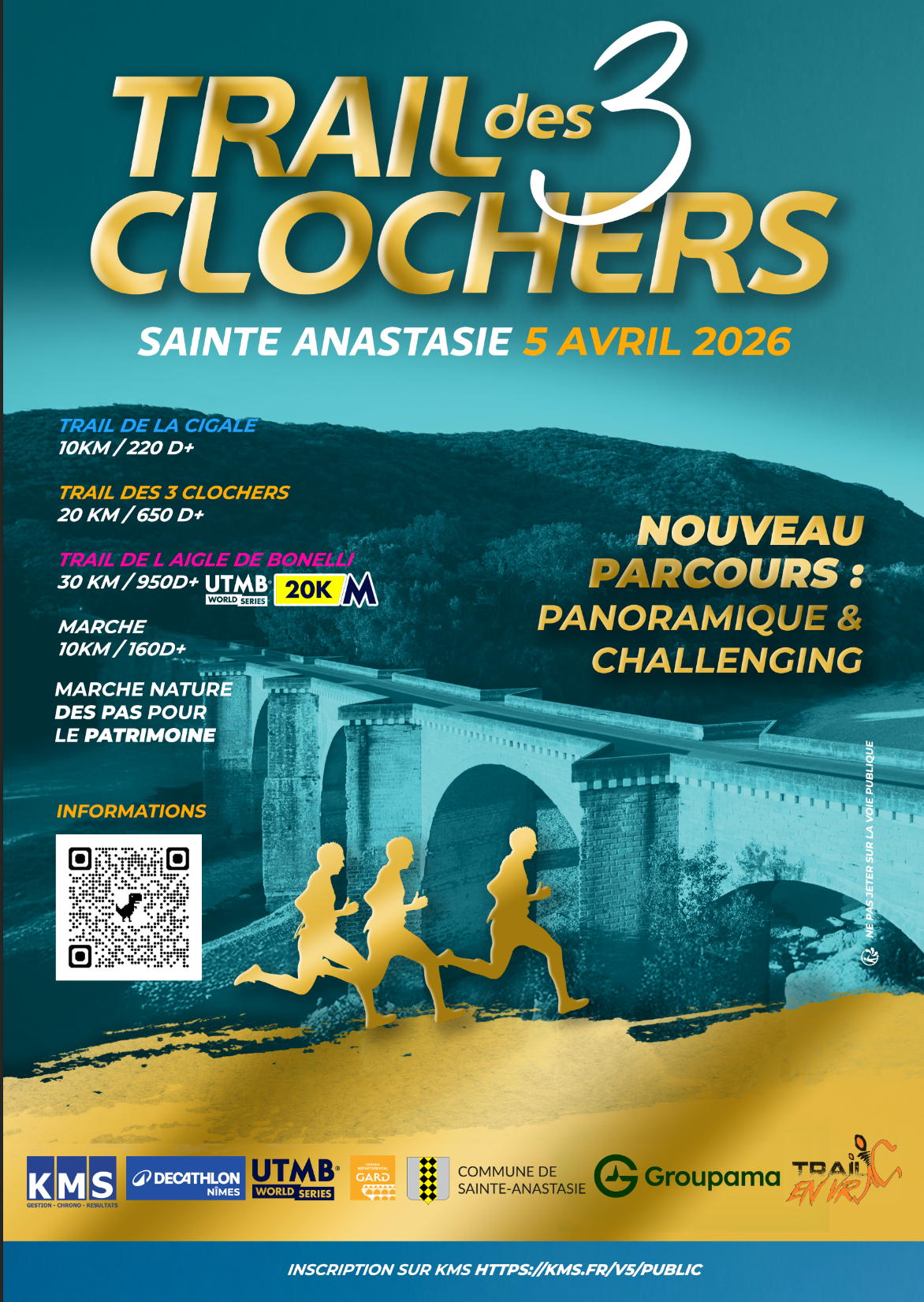 TRAIL DES 3 CLOCHERS : image